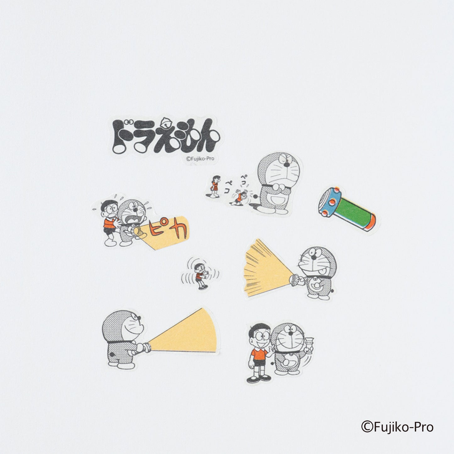 GREEN FLASH - Doraemon Roll Stickers (Pegatinas)