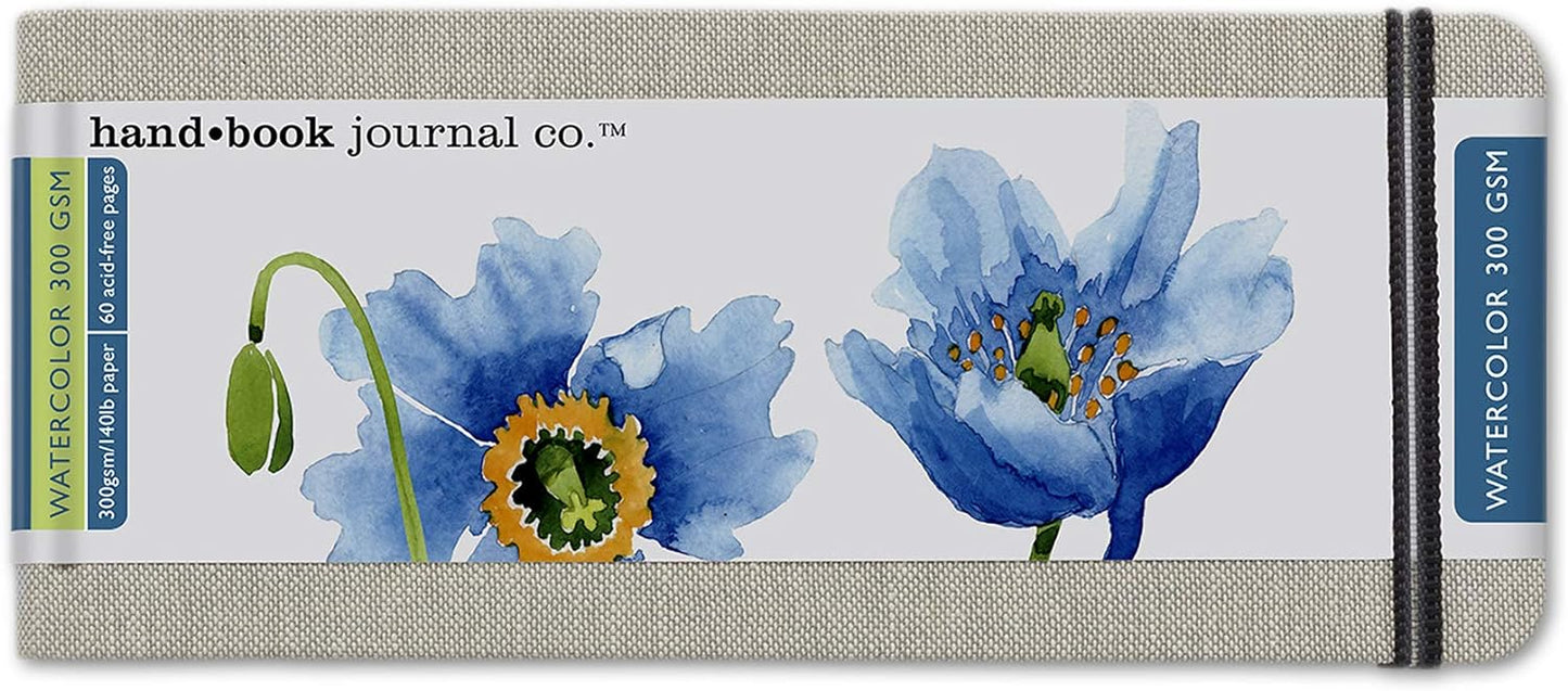 GLOBAL ART - Hand Book Watercolor Journals (Libretas de Acuarelas 300 GSM)