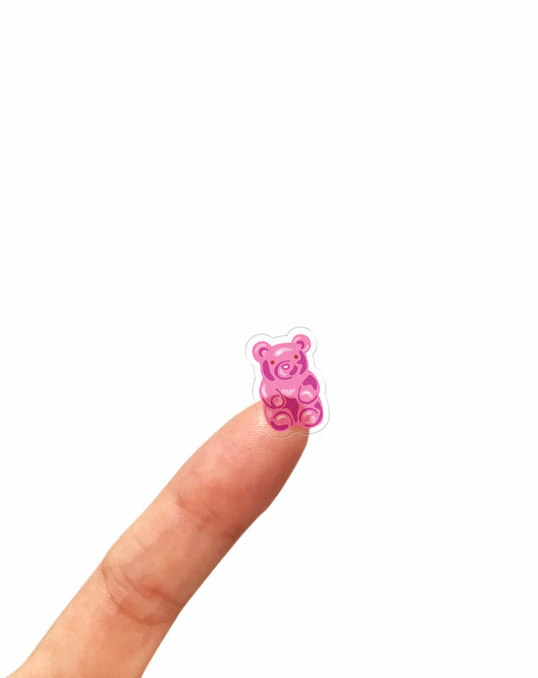 GIRL OF ALL WORK - Clear Stickers - Gummy Bears