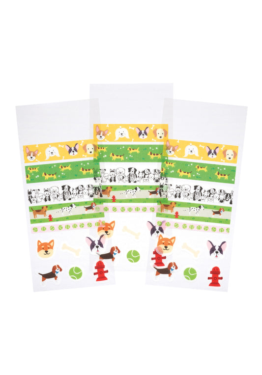 GIRL OF ALL WORK - Washi Stickers - Dogs