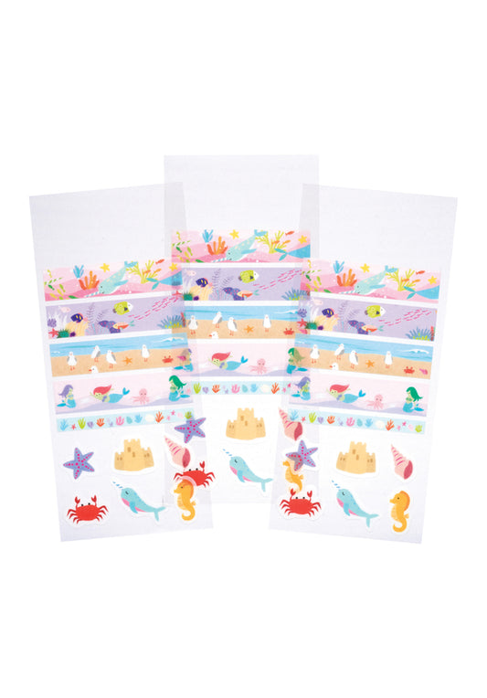 GIRL OF ALL WORK - Washi Stickers - Ocean