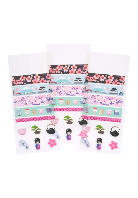 GIRL OF ALL WORK - Washi Stickers - Tokyo