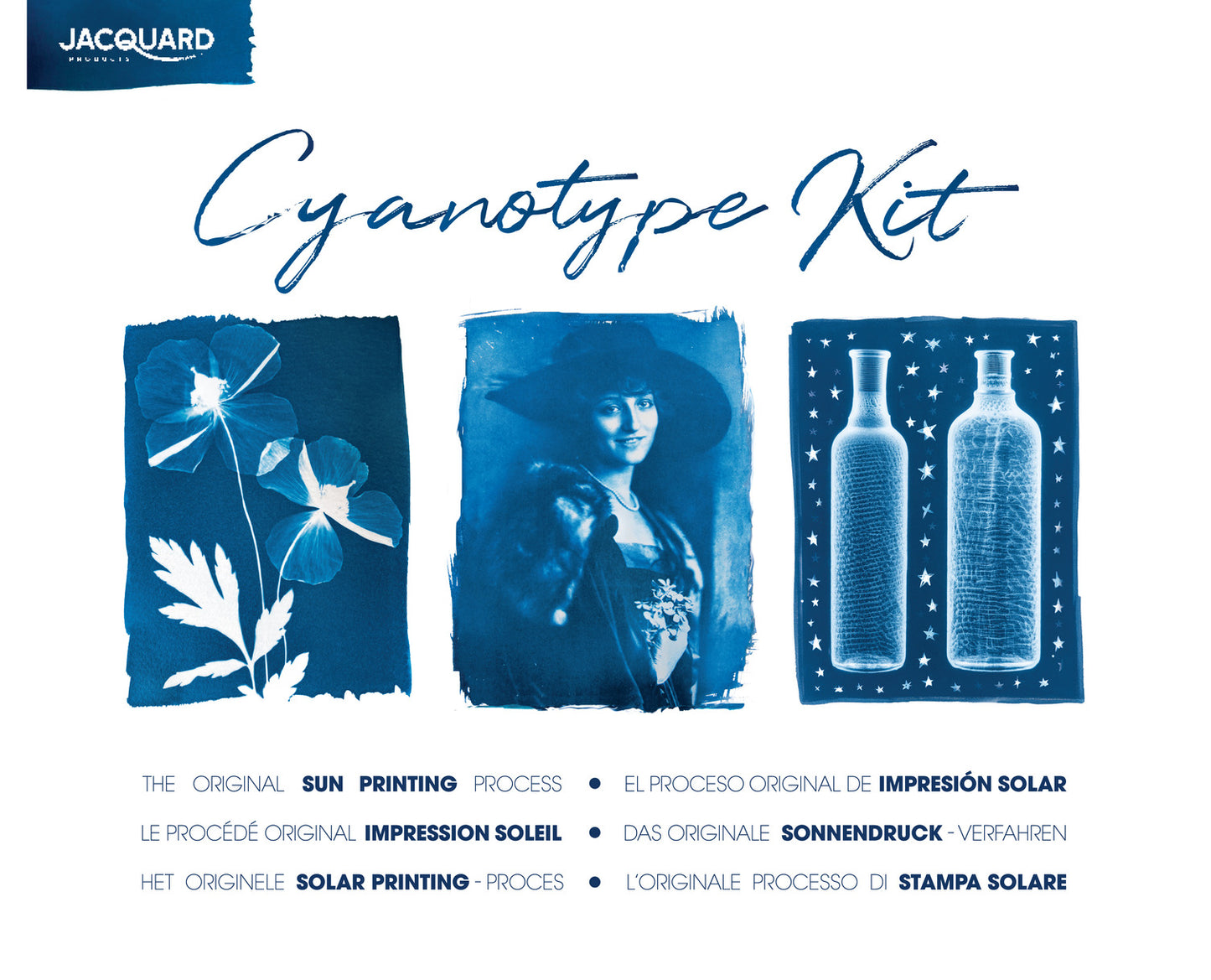 Jacquard Cyanotype Set - Set de Cianotipia