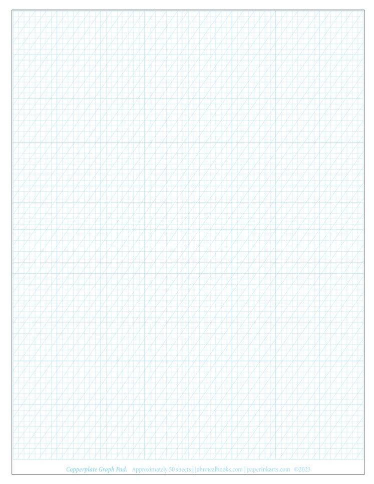 LIBRETA DE PRÁCTICA - Práctica para Caligrafía Cursiva Inglesa