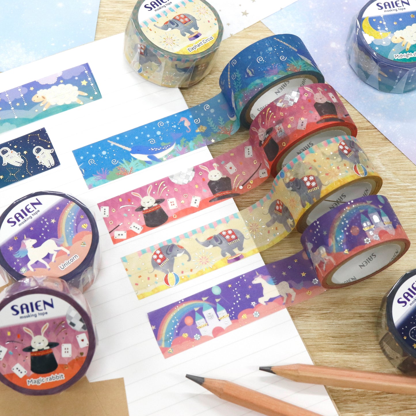 Saien Washi Tapes