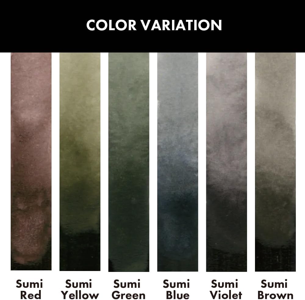 KURETAKE ZIG - Gansai Tambi Metallic Watercolor Sets