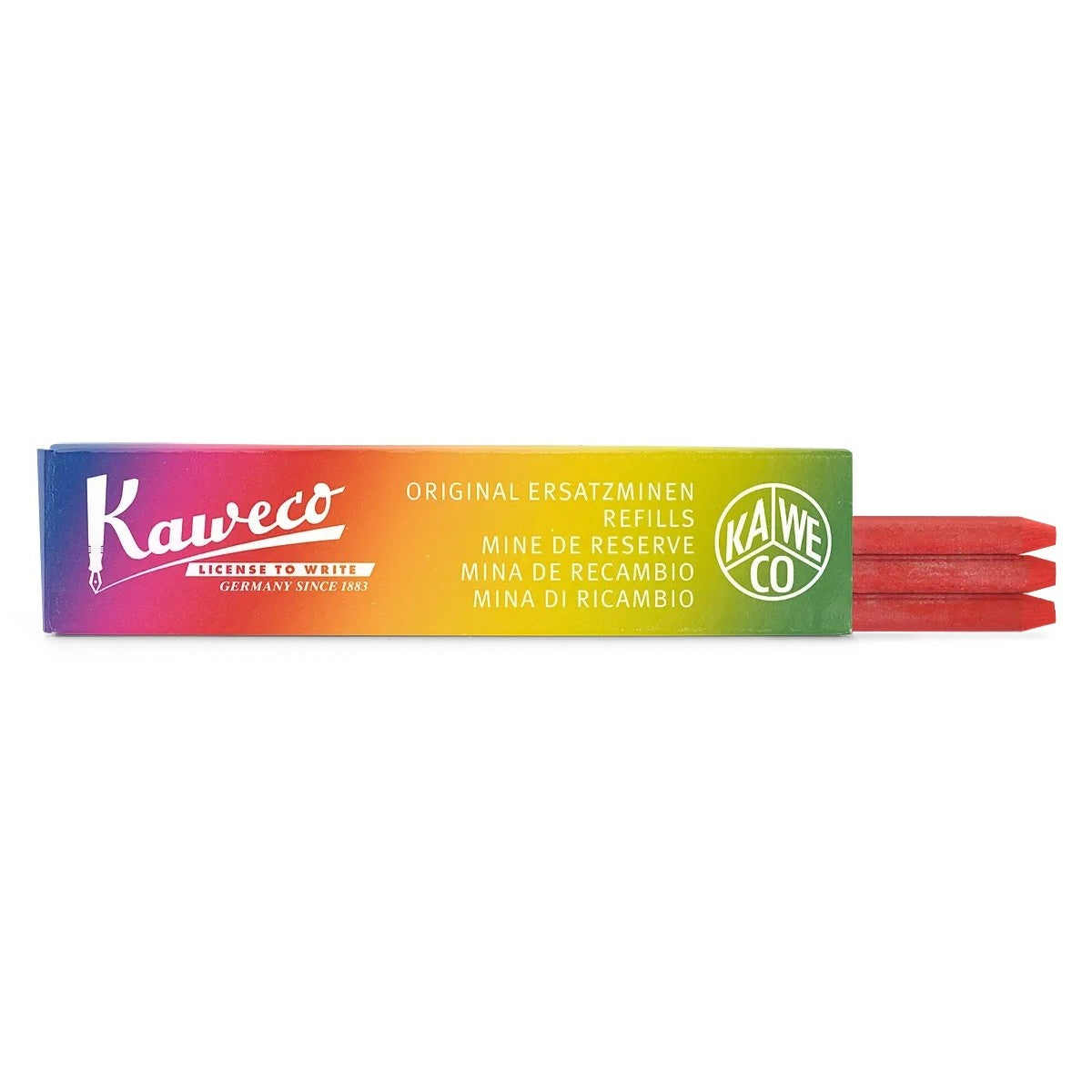 Kaweco Pencil Leads Mina - Rojo - 5.6mm - 3 unidades