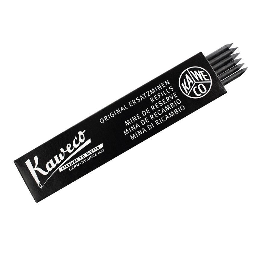 Kaweco Pencil Leads Black 3.2mm 5B - 6 pcs