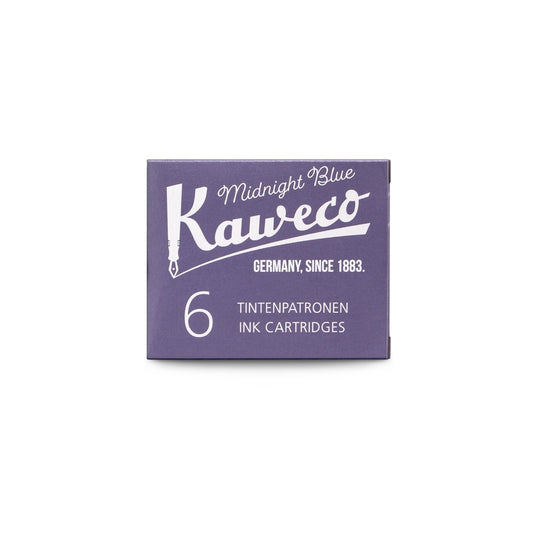 Kaweco Ink Cartridges - 6 unidades - Midnight Blue