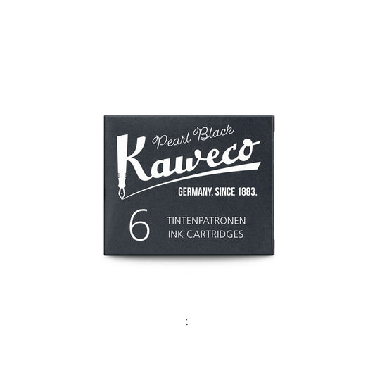 Kaweco Ink Cartridges - 6 unidades - Negro