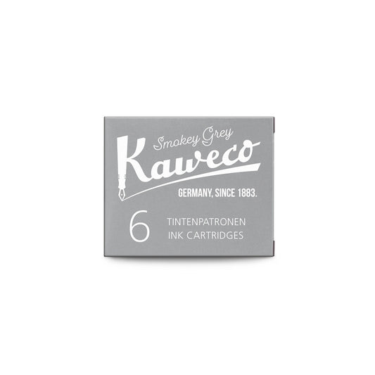 Kaweco Ink Cartridges - 6 unidades - Smoky Grey