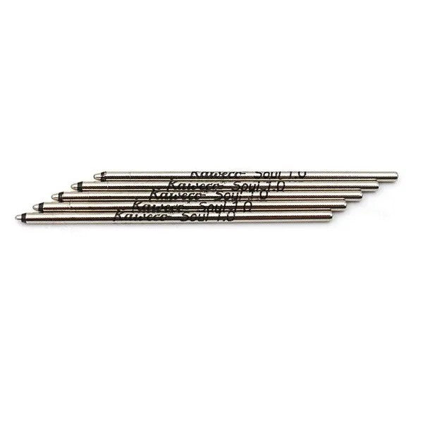 Kaweco D1 Ball Pen Refill - Negro- 1.0mm - 5 unidades