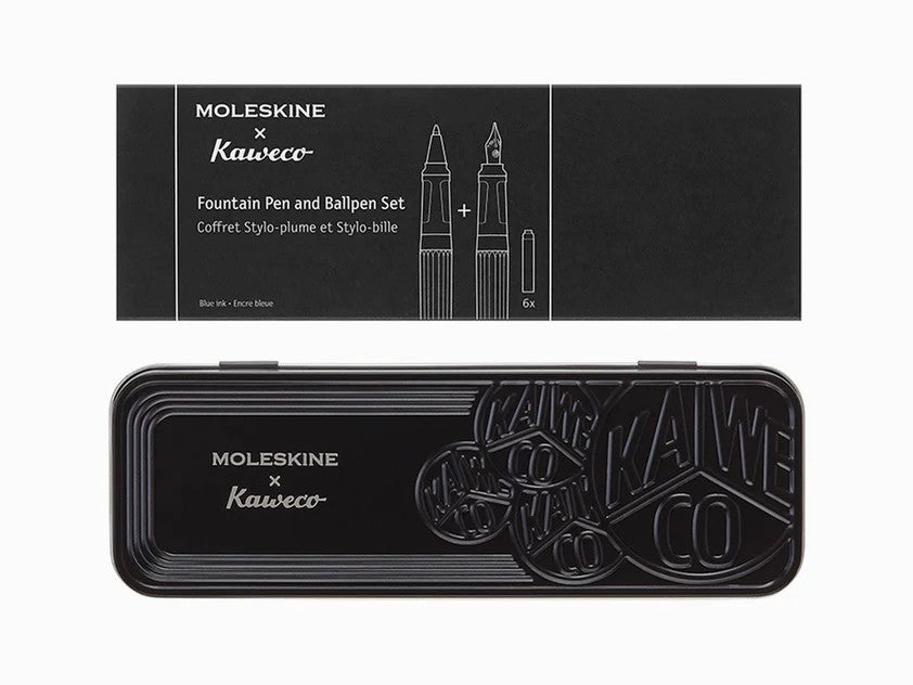 Moleskine x Kaweko - Set de Pluma Fuente y Bolígrafo