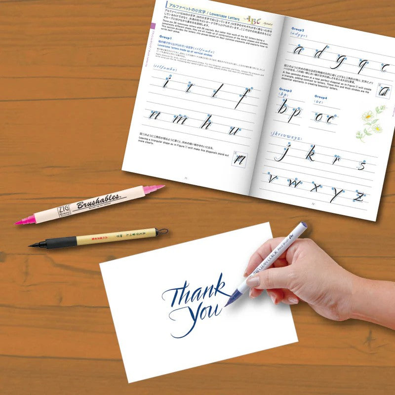 Kuretake - A to Zig Brush Lettering Starter Kit