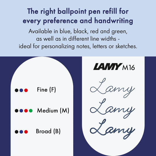 LAMY - M16 Refill Ballpoint (Recambios) - Blue