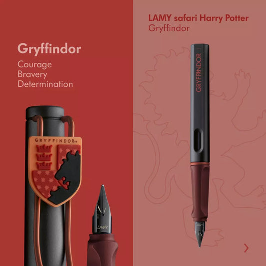 Lamy - safari Harry Potter Fountain Pen - Gryffindor