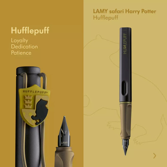 Lamy - safari Harry Potter Fountain Pen - Hufflepuff