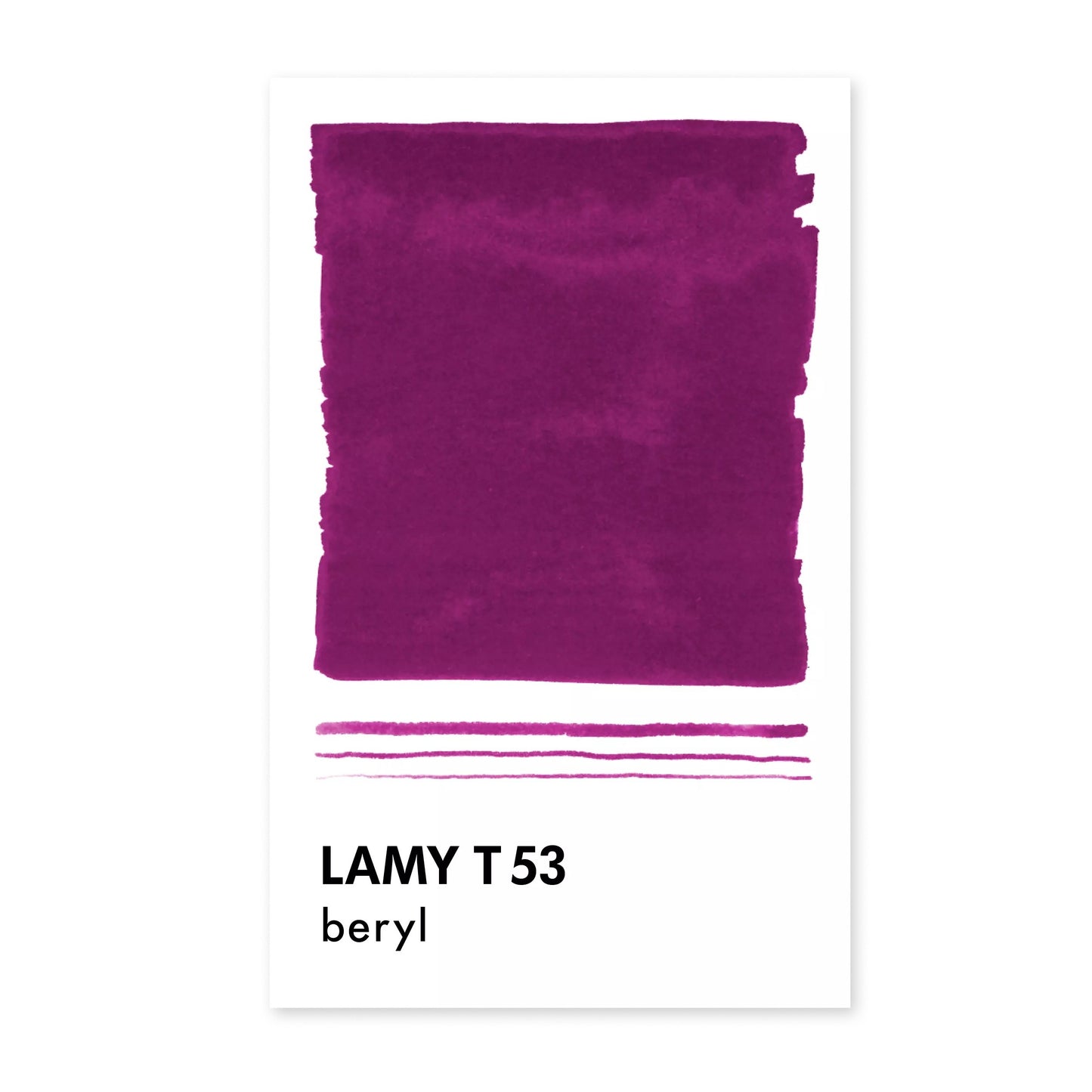 LAMY - Ink Bottle T53 Fountain Pen Ink - Beryl