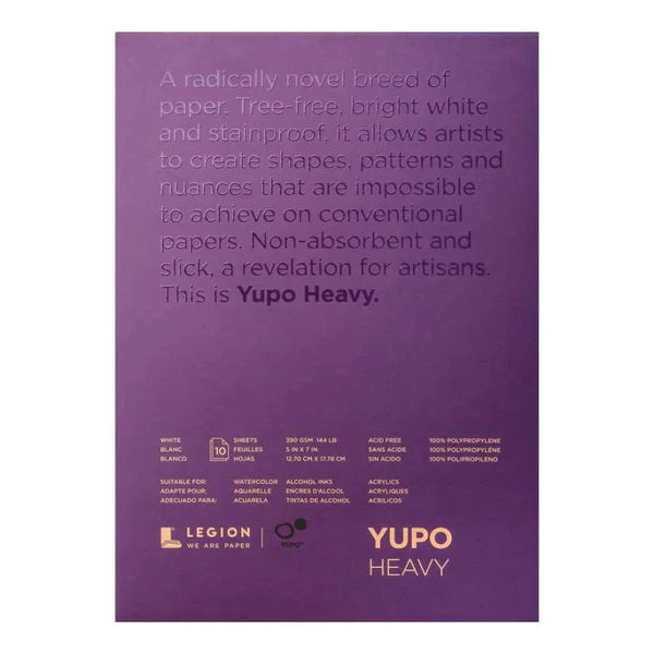 LEGION PAPER - Yupo Heavy Pads (Libretas con papel 100% polypropileno)