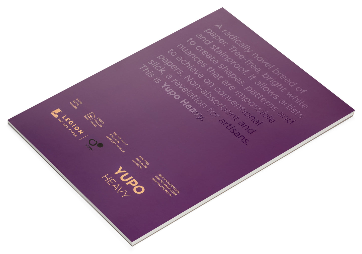 LEGION PAPER - Yupo Heavy Pads (Notebooks with 100% polypropylene paper)