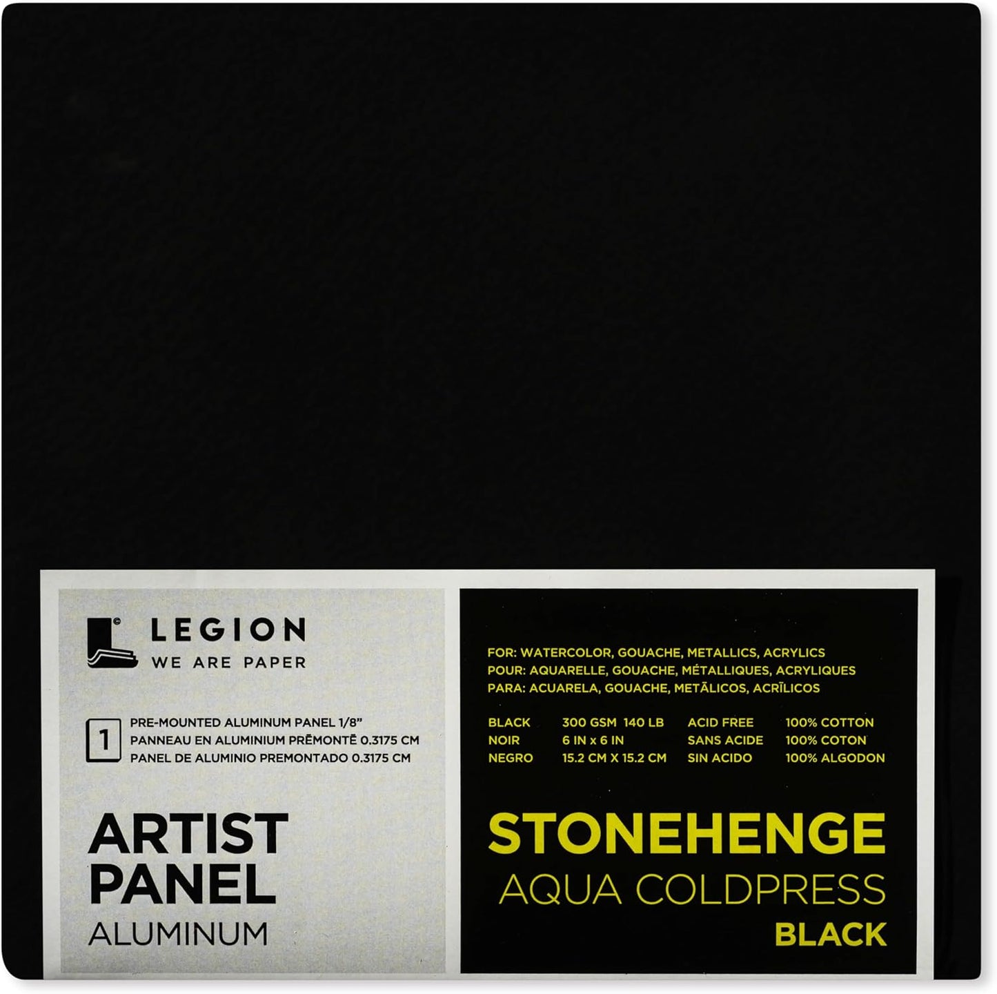 LEGION PAPER - Stonehenge Aqua Aluminum-Backed Artist Panels