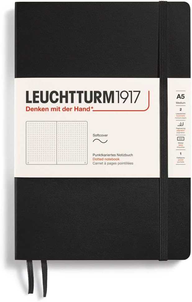 LEUCHTTURM 1917 - Medium A5 - Softcover (Portada Suave)m