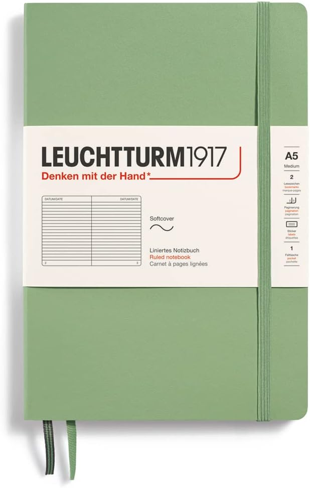 LEUCHTTURM 1917 - Medium A5 - Softcover (Portada Suave)m