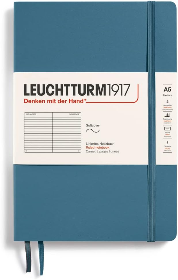 LEUCHTTURM 1917 - Medium A5 - Softcover (Portada Suave)m