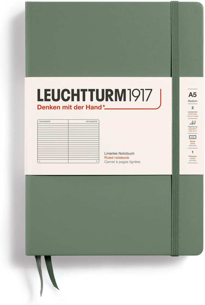 Leuchtturm 1917 - Medium A5 - Hard Cover