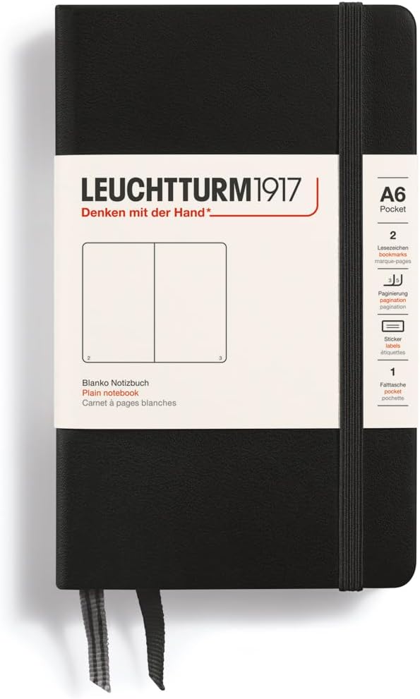 LEUCHTTURM 1917 - POCKET A6 - Hard Cover (Portada Dura)