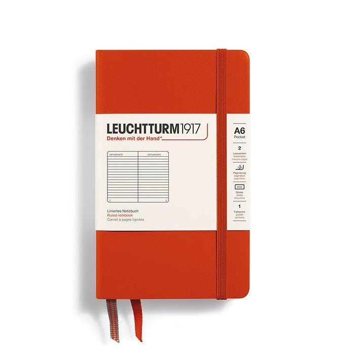 LEUCHTTURM 1917 - POCKET A6 - Hard Cover (Portada Dura)
