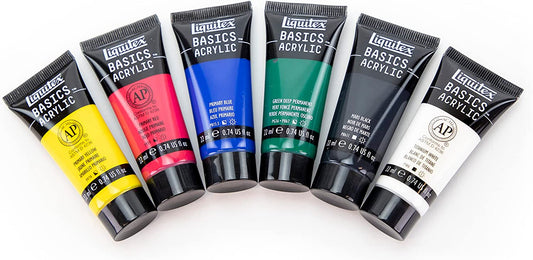 LIQUITEX - BASICS Acrylic Color Sets de Pintura Acrílicas