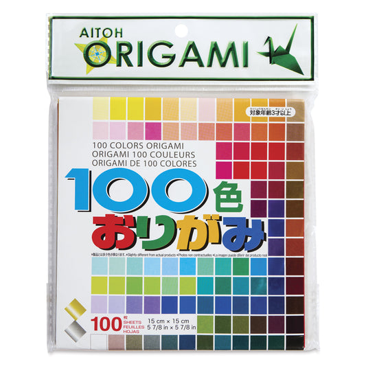 Origami Packs de 100 Colores - 15cm x 15cm