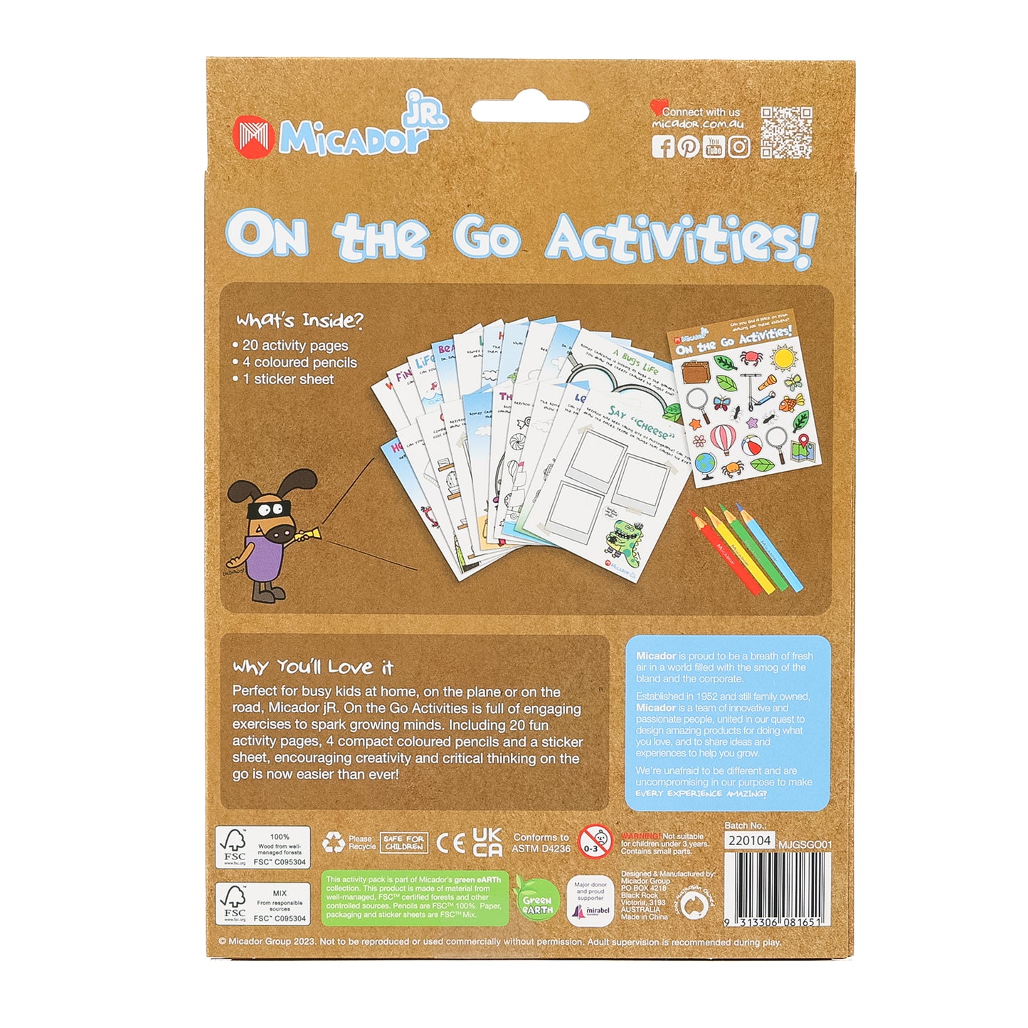 MICADOR jR - On the Go Activity Packs