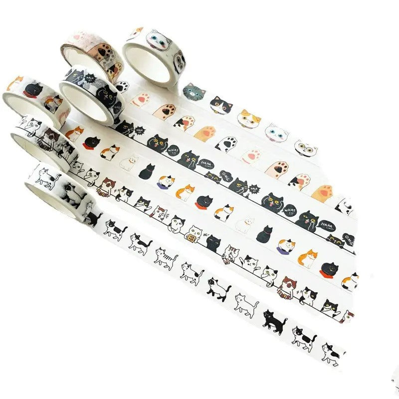 Washi Tape - Walking Meow