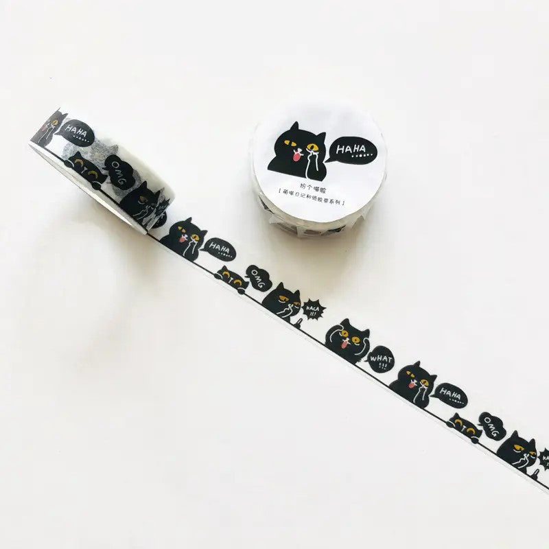 Washi Tape - Make a Meow Face