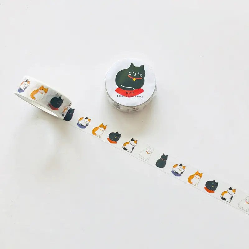 Washi Tape - Sitting Meow