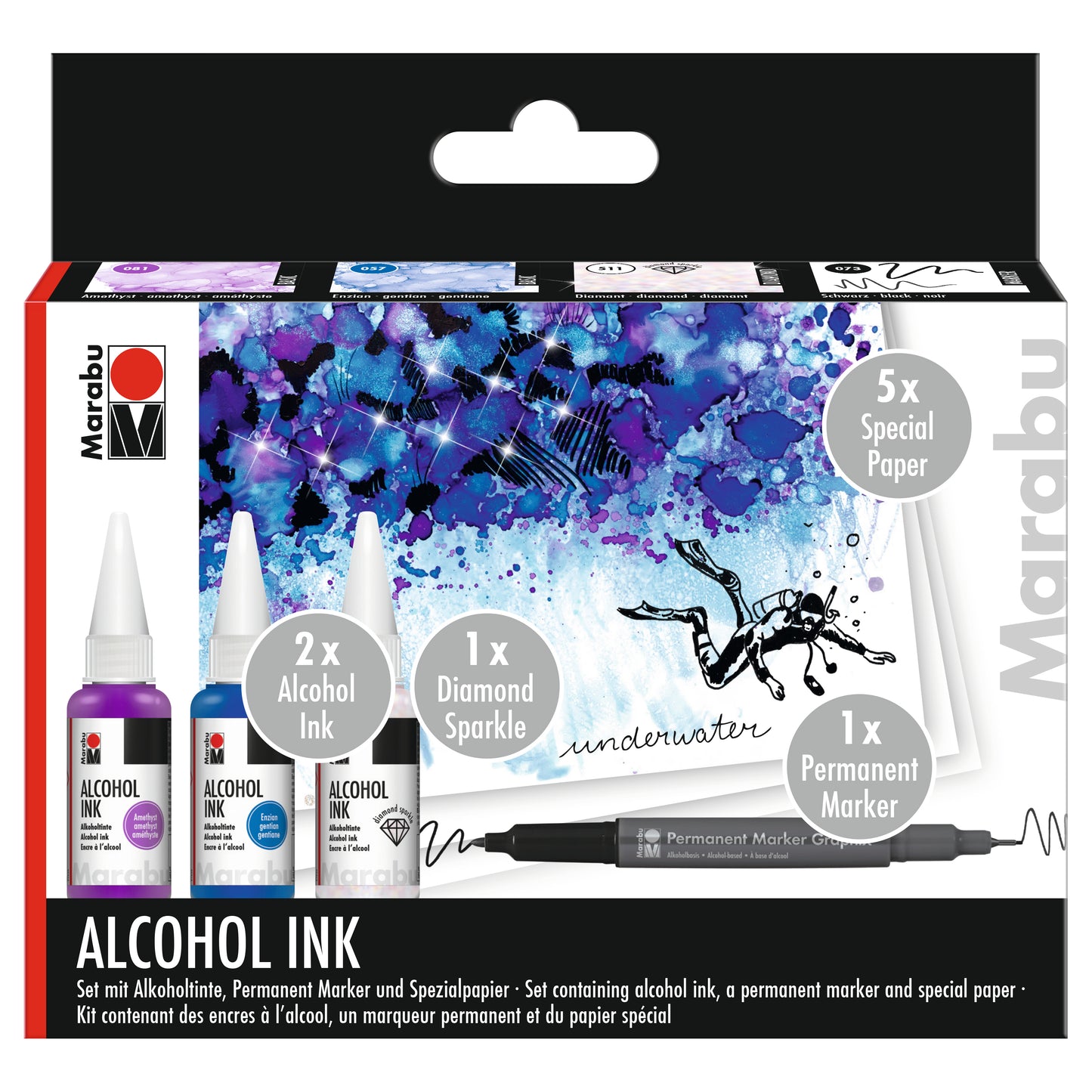 Marabu Set de Alcohol