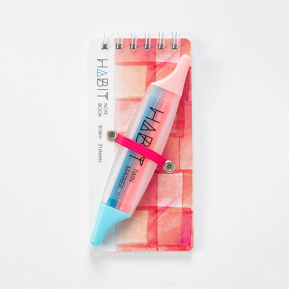 NAKABAYASHI - HABIT Marker & Notebook Sets
