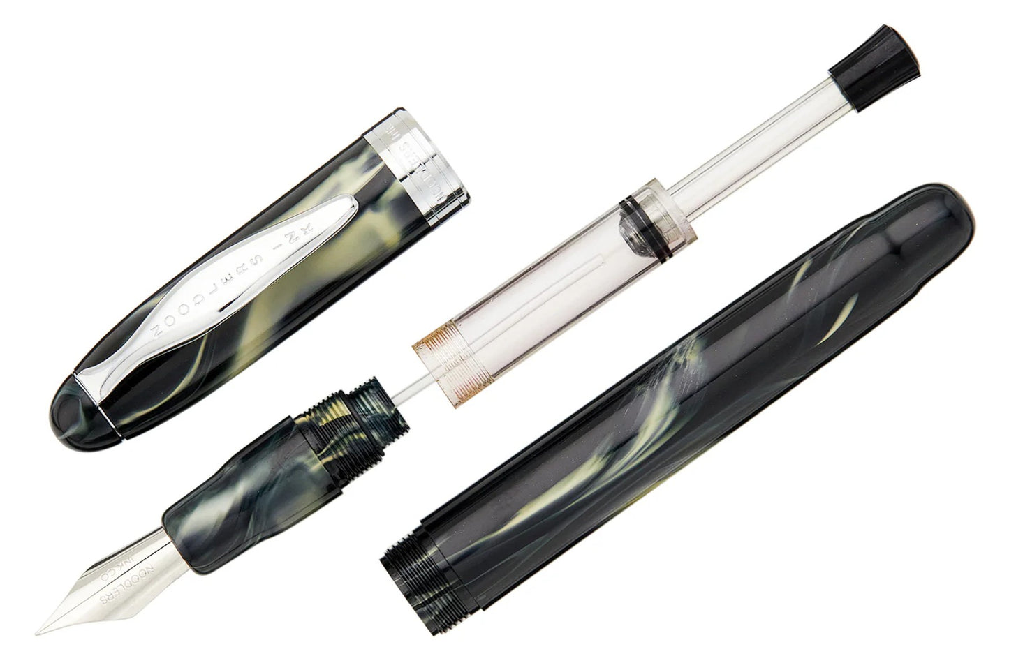 Noodler´s Ink Ahab Flex Fountain Pen - Ivory Darkness