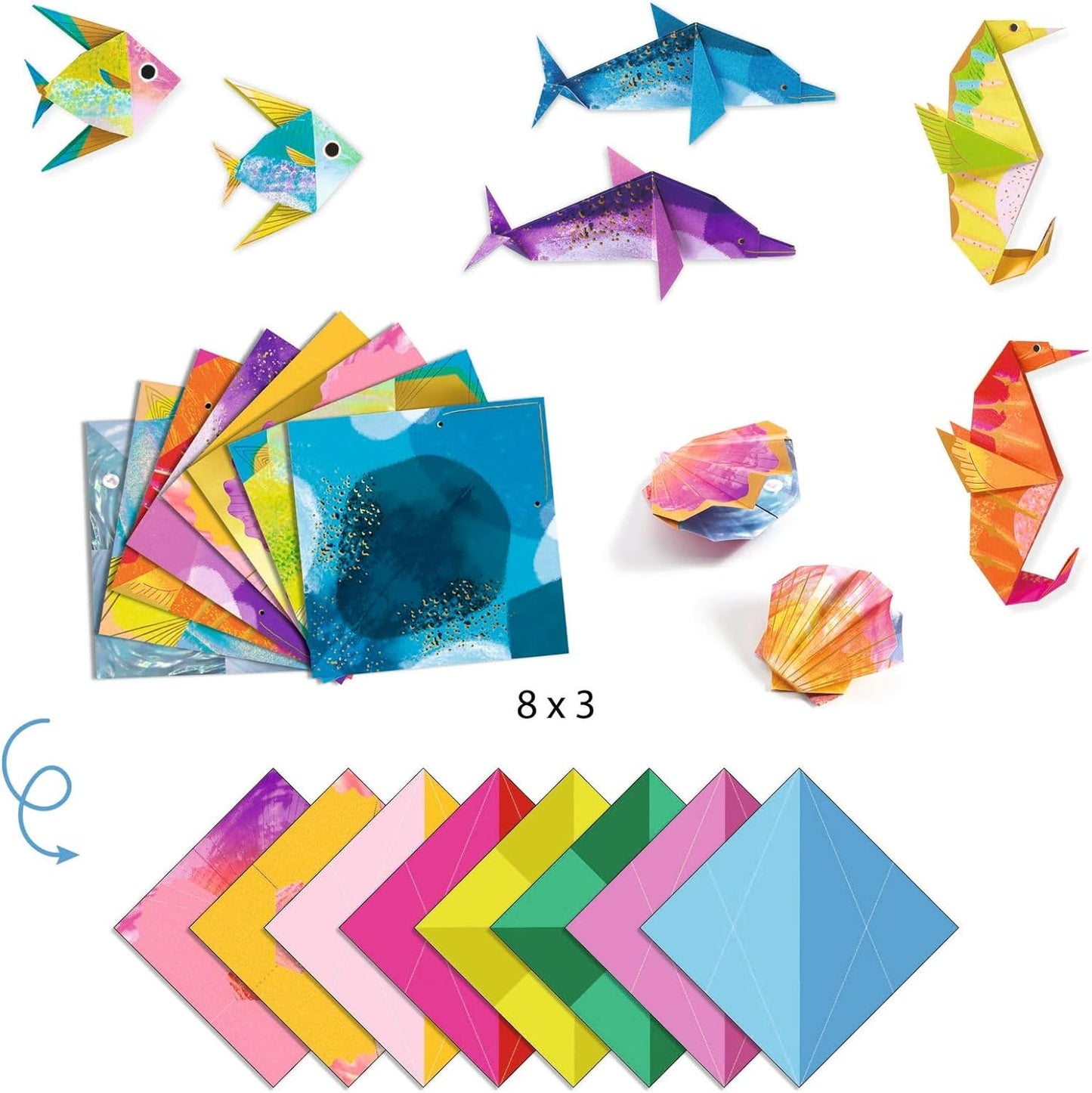 DJECO - Origami Paper Craft Kits