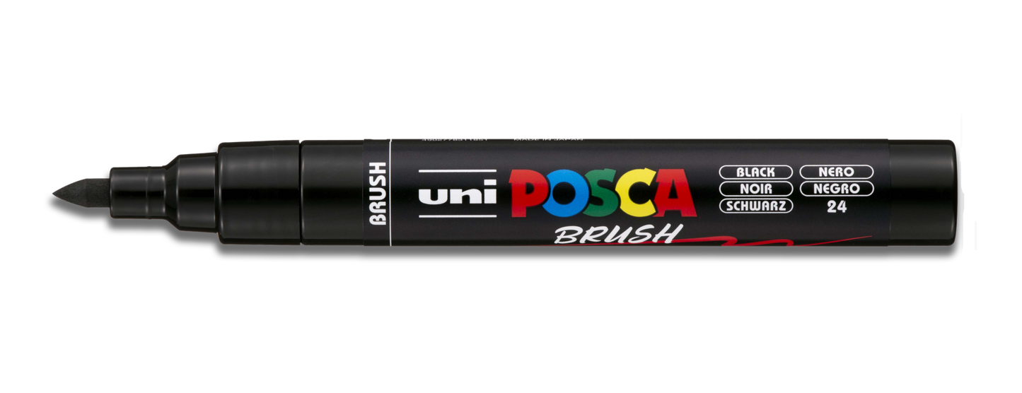 Posca PC-5BR- Marcadores Punta Pincel