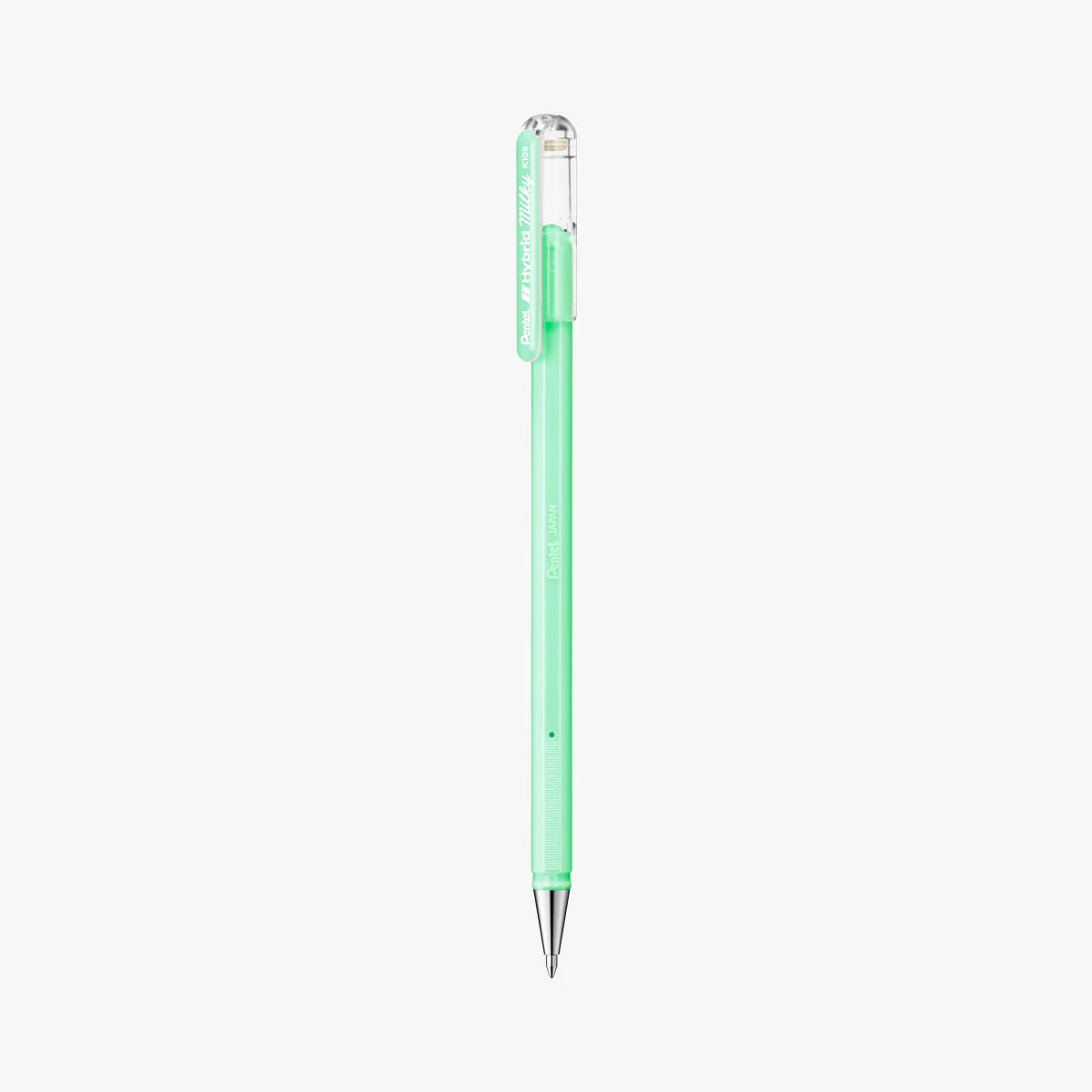 PENTEL - Bolígrafos Hybrid Milky (0.8mm)