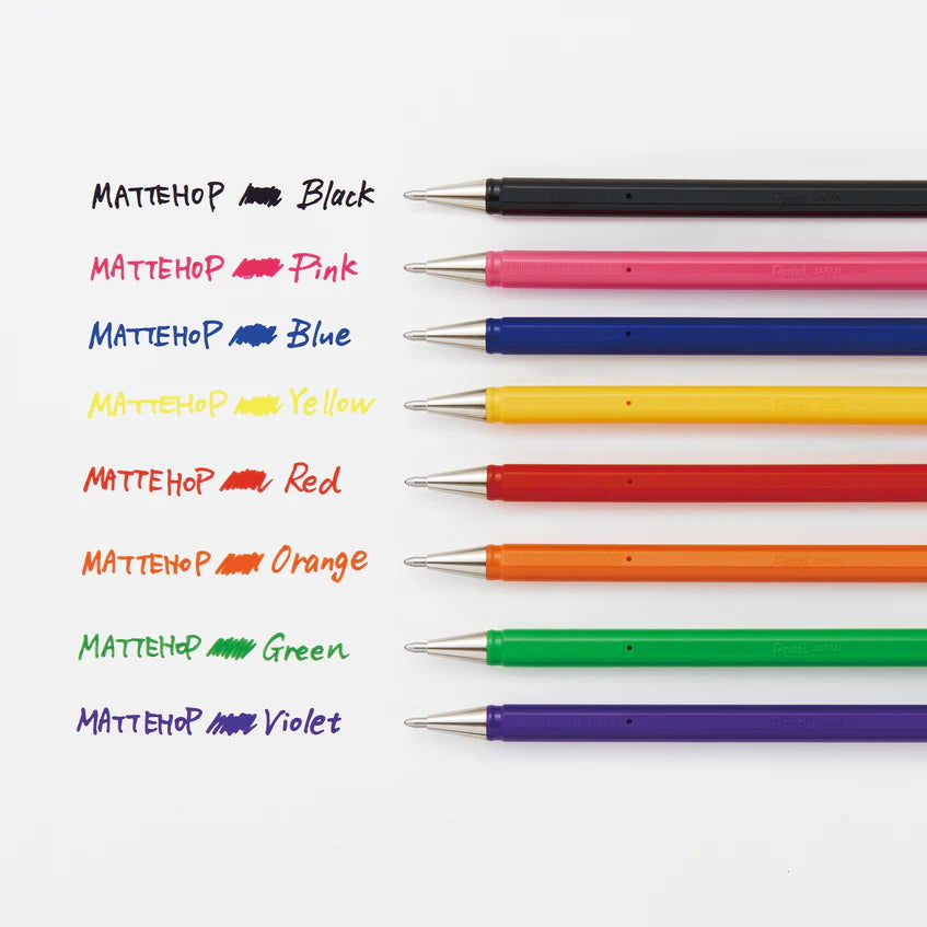PENTEL - MATTEHOP Ballpoint Pens (1.0mm)