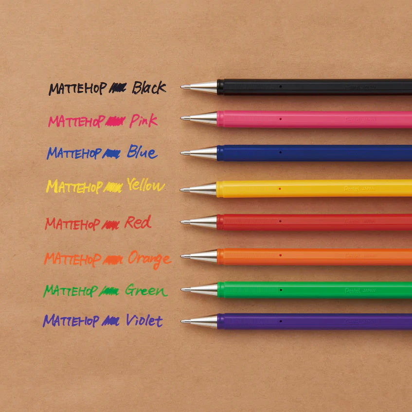 PENTEL - MATTEHOP Ballpoint Pens (1.0mm)