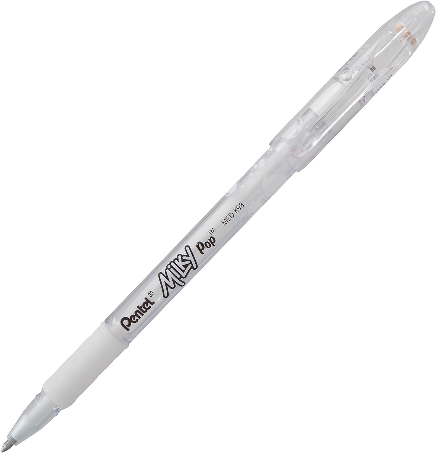 PENTEL - Hybrid Milky Pens (0.8mm) WHITE - Set of 2