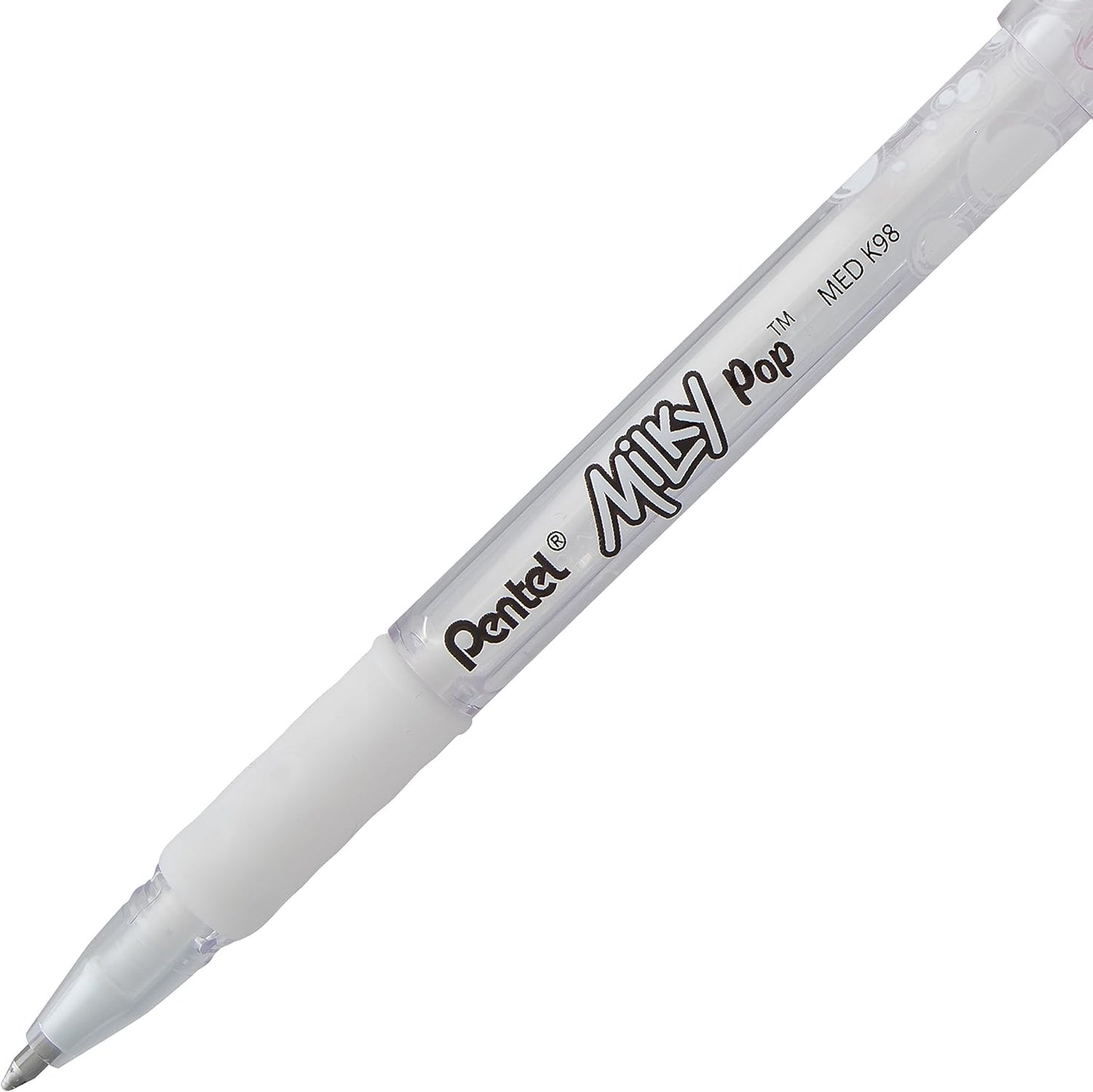 PENTEL - Hybrid Milky Pens (0.8mm) WHITE - Set of 2