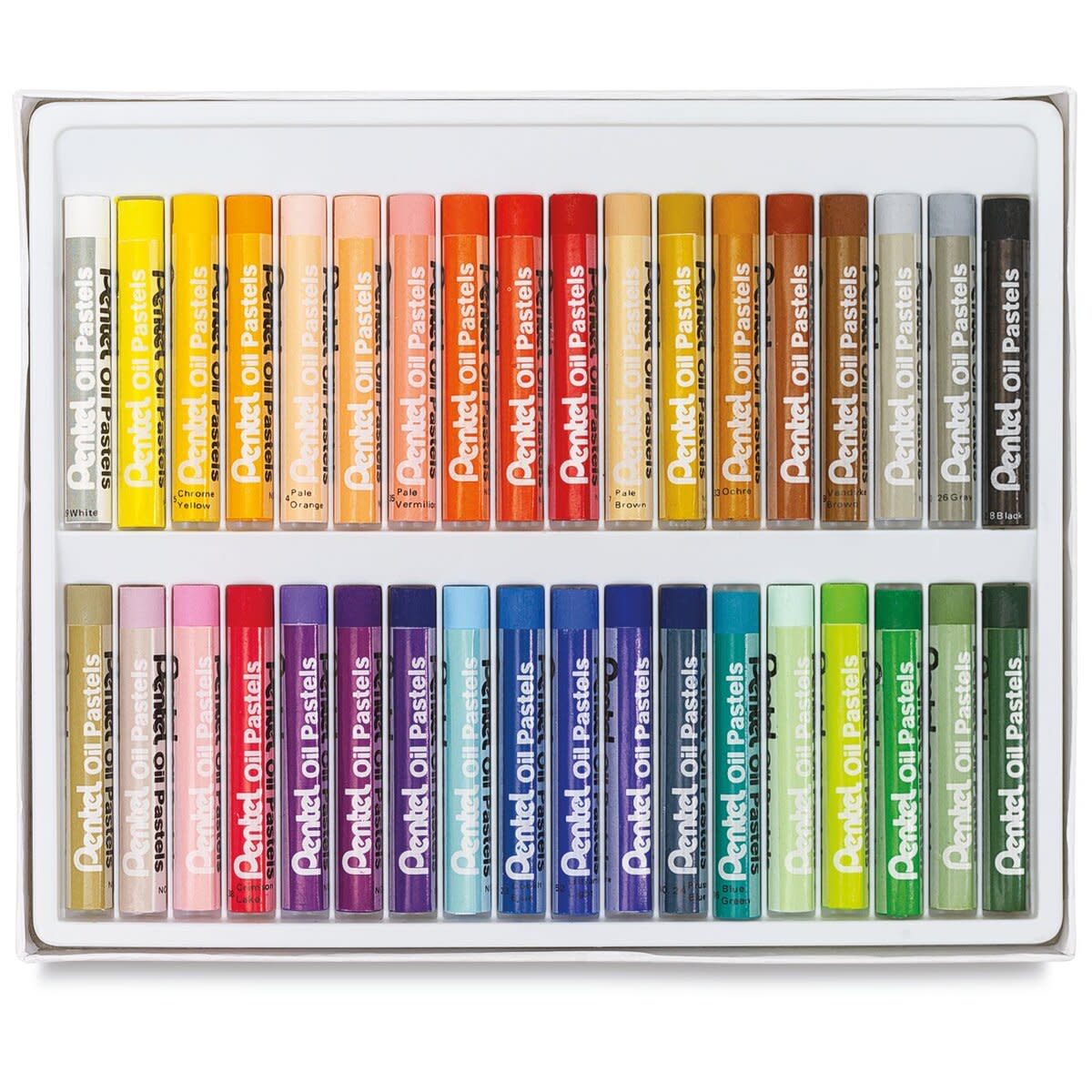 PENTEL - Oil Pastels - Oil Pastel Crayon Sets