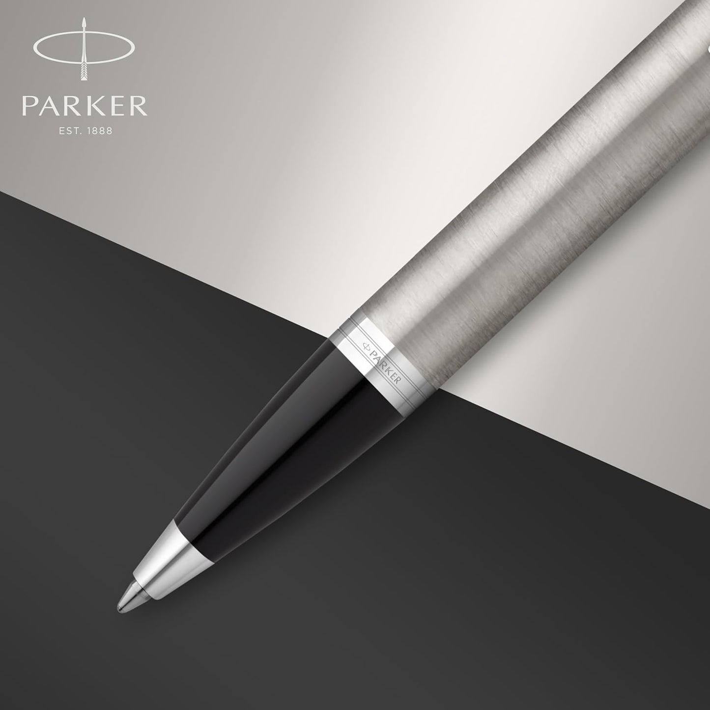 IM Chrome Trim Stainless Ballpoint Pen