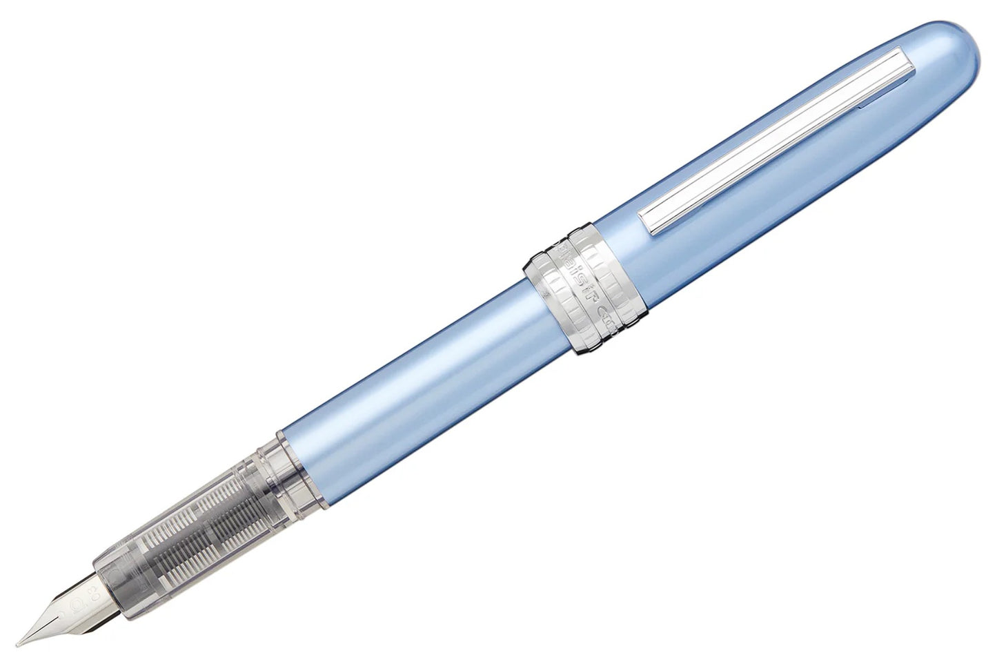 Platinum Plaisir Plumas Estilográficas - Frosty Blue